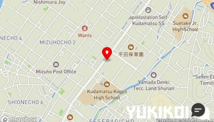の地図 シュクルヴァン 下松店 ベーカリー, カフェ・喫茶, コーヒーショップ・喫茶店, ハンバーガー店 で 下松市