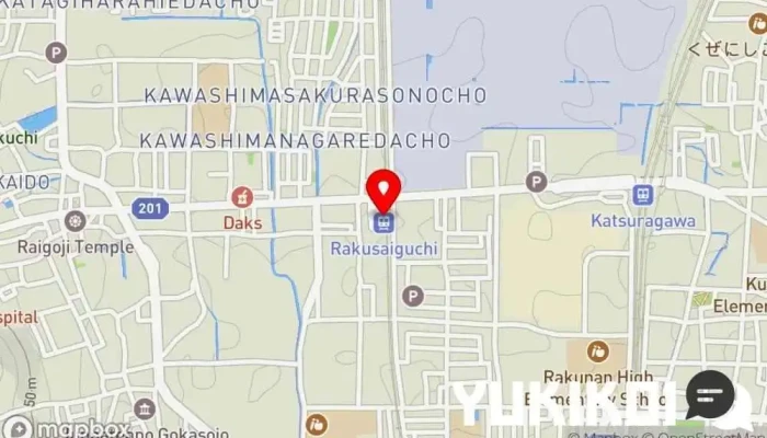 の地図 スバコ食堂 レストラン で 京都市