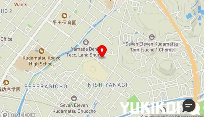 の地図 ドミノ・ピザ下松楠木店 ピザ店 で 下松市
