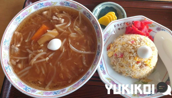 ドライブインひろ -  麺 - 南陽市