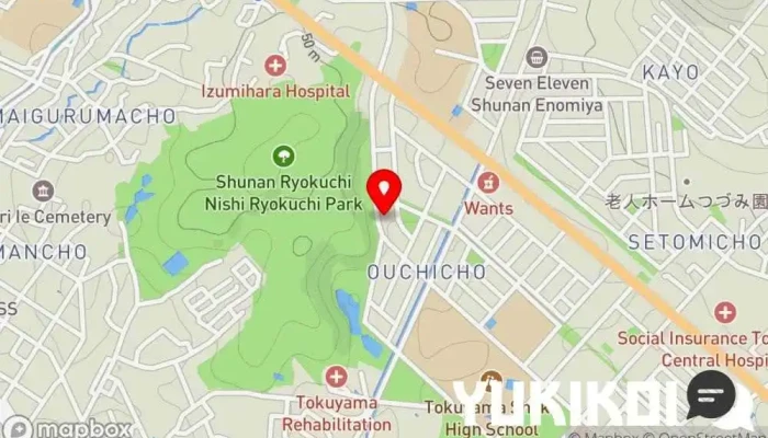 の地図 ヌーボー倶楽部 レストラン で 周南市