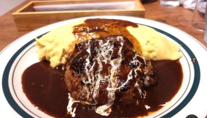 ハンバーグと洋食の店 くるくる - 長岡京市