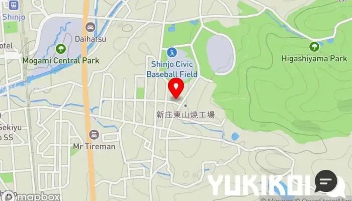 の地図 パパ・クチーナ イタリア料理店 で 新庄市