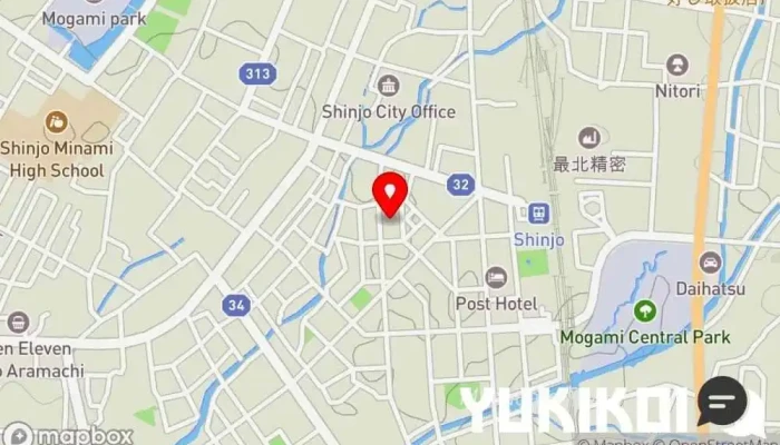 の地図 ヒダマリ モダン居酒屋レストラン で 新庄市