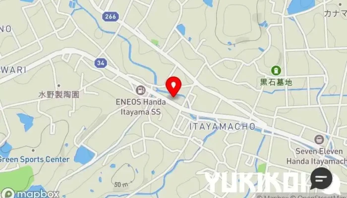 の地図 ヒマラヤ 板山店 インド料理店 で 半田市