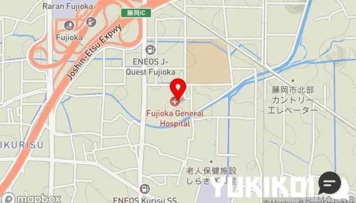 の地図 ビアンモール レストラン で 藤岡市