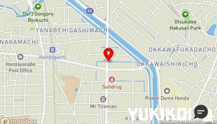 の地図 ビストロソフィア ビストロ で 半田市