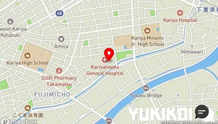 の地図 フォーラス1 レストラン, コーヒーショップ・喫茶店 で 刈谷市