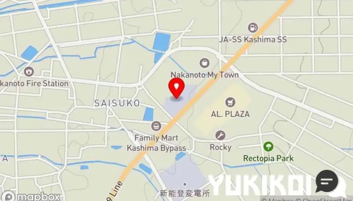の地図 フードコート織姫ダイニング レストラン で 中能登町
