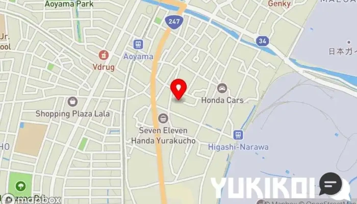 の地図 メガインディアンズ 半田店 ステーキハウス で 半田市