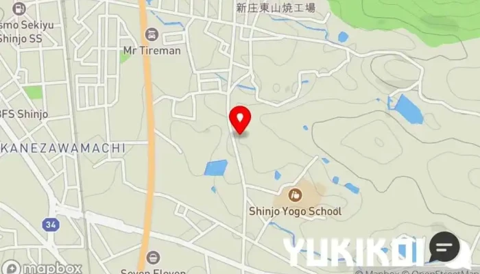 の地図 ラーメンゴロー ラーメン屋 で 新庄市
