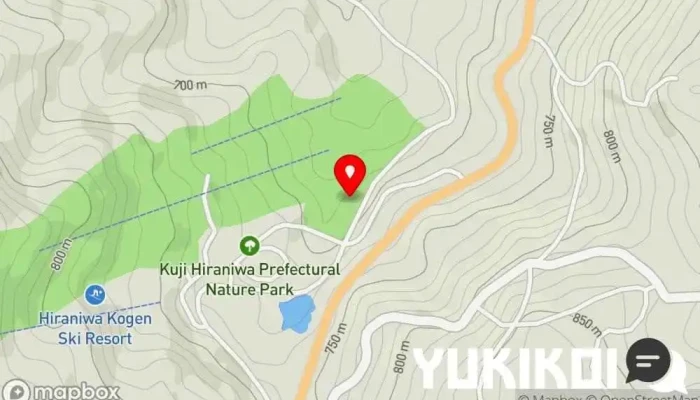の地図 レストハウス 千春 レストラン で 久慈市