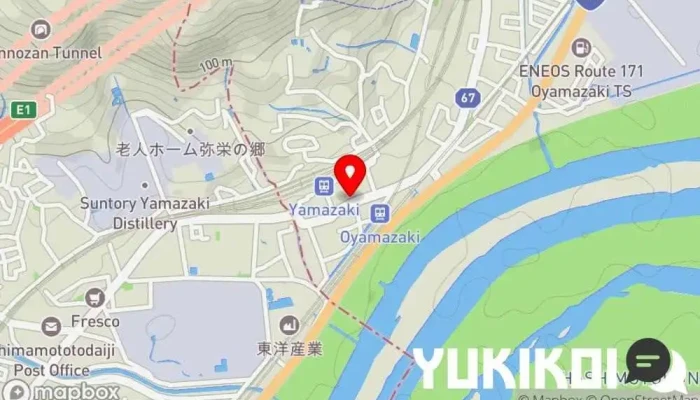 の地図 レストラン タガミ イタリア料理店 で 大山崎町