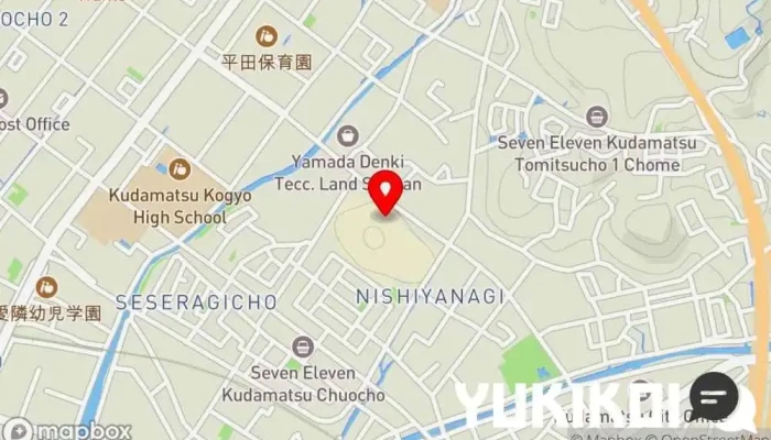 の地図 レストランいづみ ゆめタウン下松店 日本式洋食レストラン で 下松市