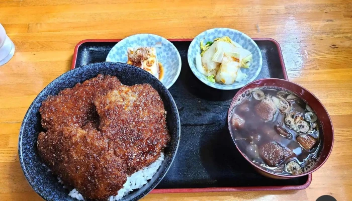 レストラン野苺 -  カツ丼 - 長野原町
