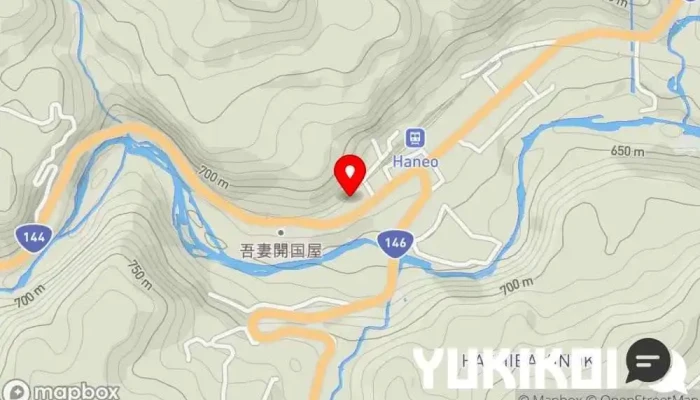 の地図 レストラン野苺 レストラン で 長野原町