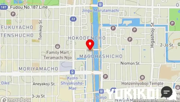 の地図 ワインと和食 みくり 京都風日本料理店, 創作料理店, 会席・懐石料理店, ワインバー で 京都市