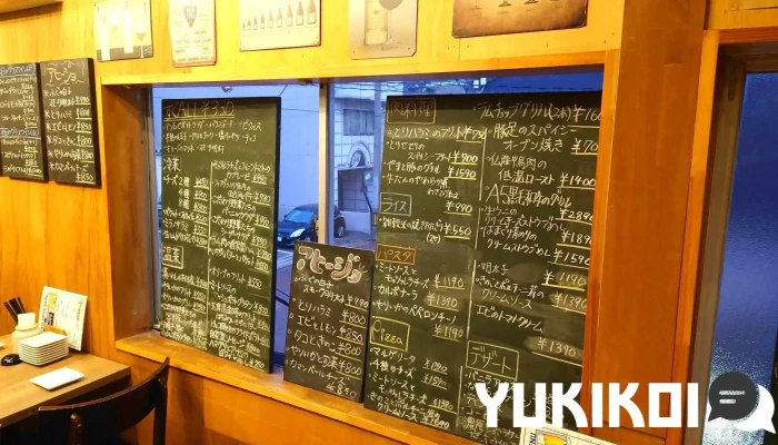 ワインの酒場 Mono -  メニュー - 小松市
