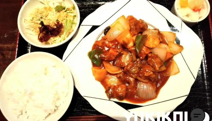 中信会館龍胆 -  酢豚 - 塩尻市