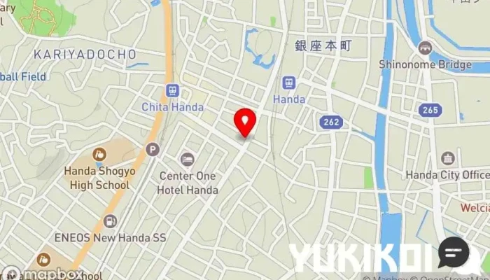 の地図 中國菜 神谷 中華料理店, レストラン で 半田市