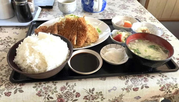 中村鮮魚店 はかたや食堂 -  豚カツ - 志布志市