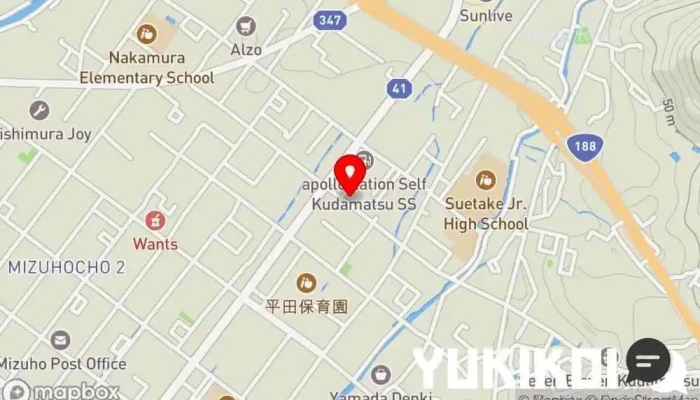 の地図 中華そば一久 下松店 ラーメン屋 で 下松市