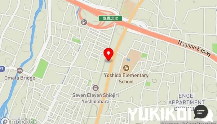 の地図 中華料理 聚福楼 中華料理店 で 塩尻市