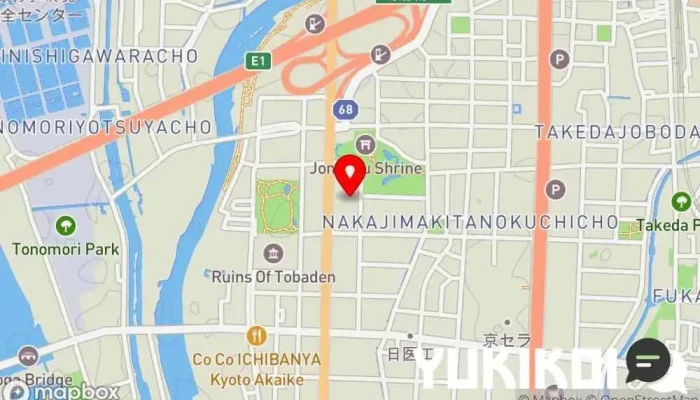 の地図 京都離宮 おだしとだしまき 和食店, レストラン で 京都市