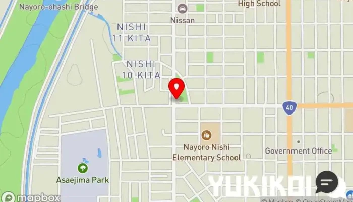 の地図 仁兵衛 焼肉店 で 名寄市