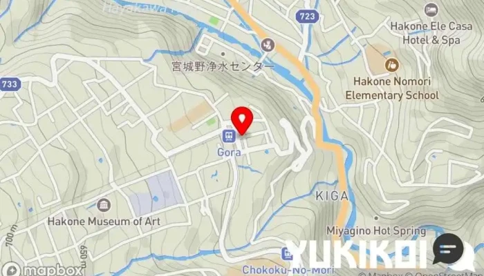 の地図 伊勢力 Iseriki シーフード・海鮮料理店, 弁当製造業者 で 箱根町