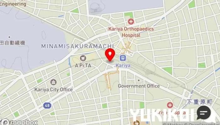 の地図 個室×肉ビストロ Mon dining 刈谷【刈谷駅/居酒屋/個室】 モダン居酒屋レストラン で 刈谷市