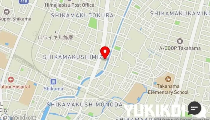 の地図 八剣伝 姫路飾磨店 居酒屋 で 姫路市