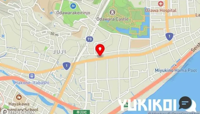 の地図 勝寿し 寿司店 で 小田原市