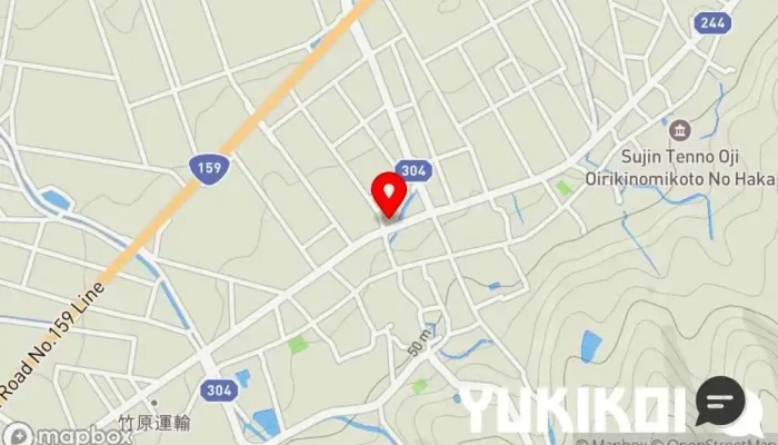 の地図 千代寿司本店 寿司店 で 中能登町