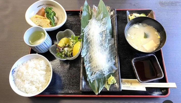 口福の馳走屋 梅乃葉 -  味噌汁 - 萩市