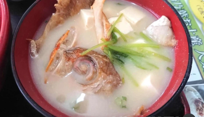 口福の馳走屋 梅乃葉 -  魚のスープ - 萩市