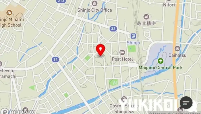 の地図 味奈味 居酒屋 で 新庄市