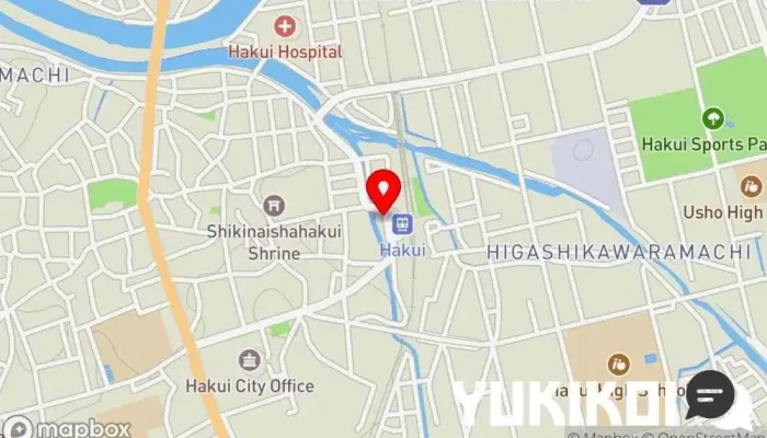 の地図 和ダイニング 河辰 居酒屋 で 羽咋市