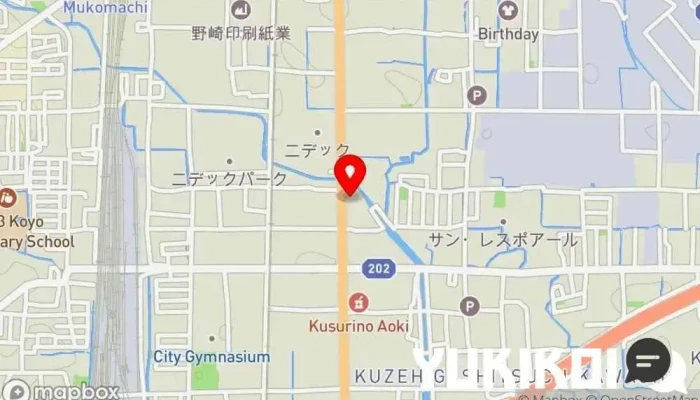 の地図 和食さと 向日店 ファミリー レストラン, 和食店, テイクアウト, かつ丼屋, すき焼き/しゃぶしゃぶ店, しゃぶしゃぶレストラン, 蕎麦店, 天ぷら店, うどん屋 で 向日市