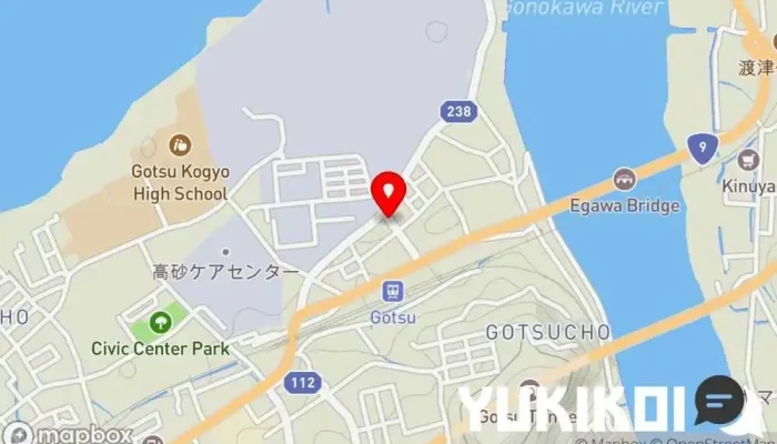 の地図 和飲ダイニング koganemushi モダン居酒屋レストラン, レストラン で 江津市