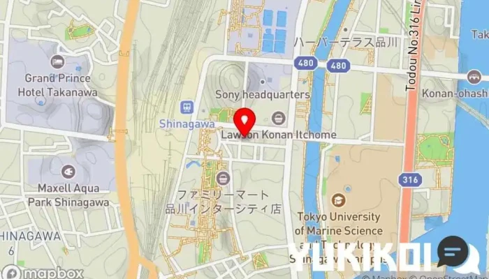 の地図 品川バードマン 焼き鳥店, 居酒屋, 串焼き店, 軽食店 で 港区