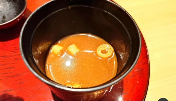 品川鮨まつもと -  味噌汁 - 港区