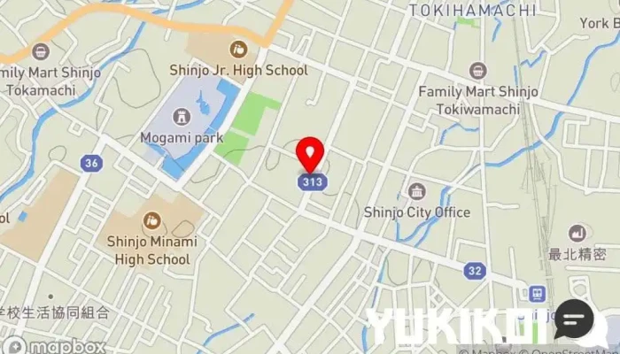 の地図 喰処 たかしお レストラン で 新庄市