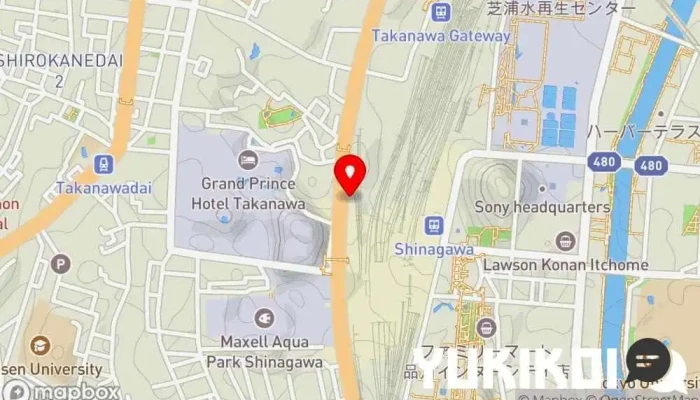 の地図 四十八漁場 品川店 居酒屋, 魚料理店, シーフード・海鮮料理店 で 港区