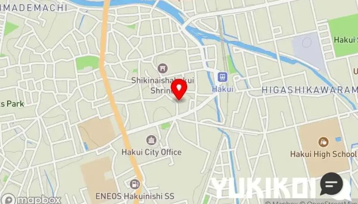 の地図 四季の御料理まつお 料亭, 和食店 で 羽咋市