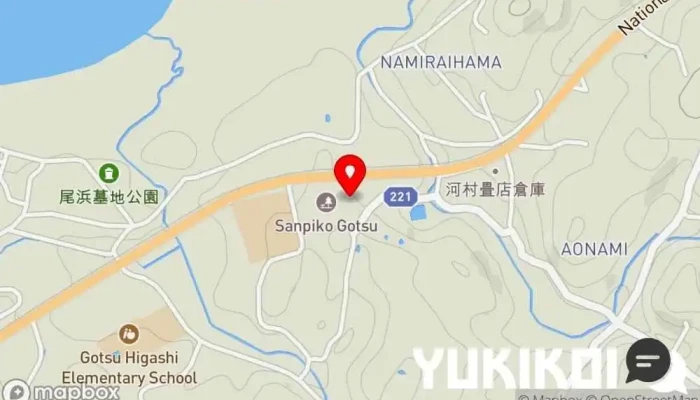 の地図 地産地消の店 大黒食堂 定食屋, かつ丼屋, 海鮮丼専門店, 軽食店, ステーキハウス, 天丼屋, とんかつ店 で 江津市