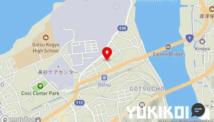 の地図 地鶏 串処 祭や 居酒屋 で 江津市