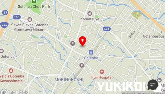 の地図 堀松 居酒屋 で 御殿場市