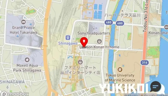 の地図 夢や 品川店 居酒屋, 創作料理店, 純和食店, 和食店, シーフード・海鮮料理店 で 港区