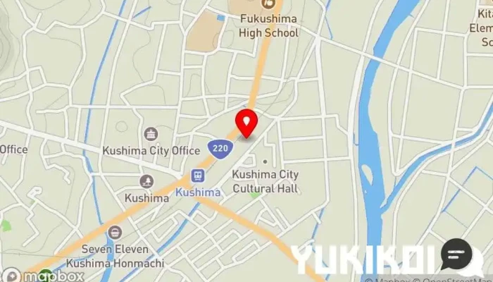 の地図 大乃屋 和食店 で 串間市